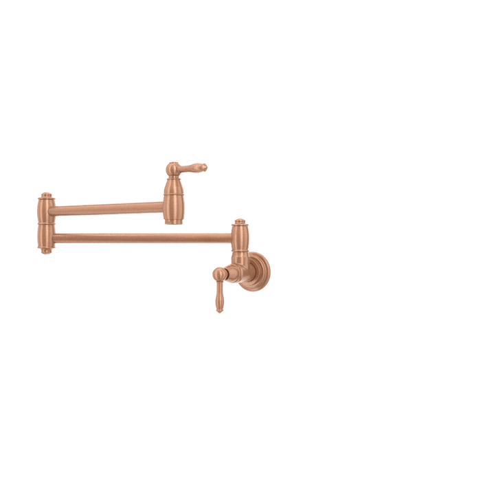 Copper Pot Filler Kitchen Faucet Wall-Mounted - AK98288C