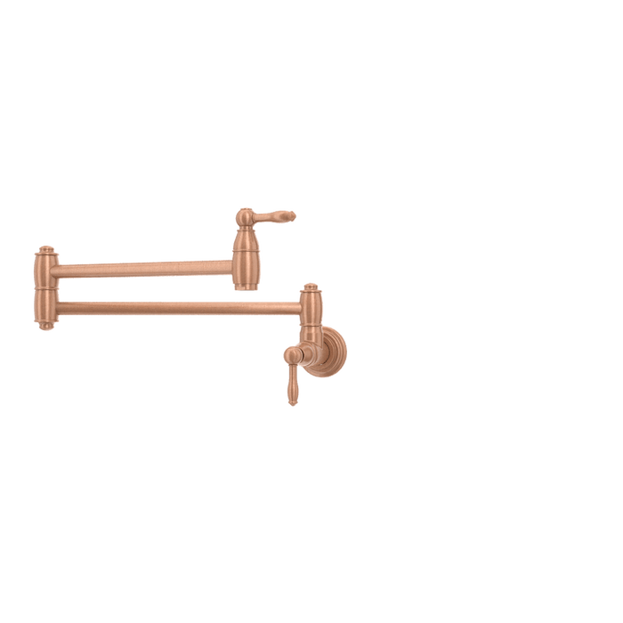 Copper Pot Filler Kitchen Faucet Wall-Mounted - AK98288C