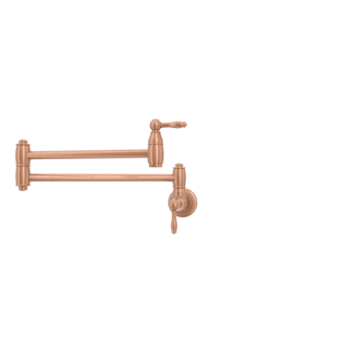 Copper Pot Filler Kitchen Faucet Wall-Mounted - AK98288C