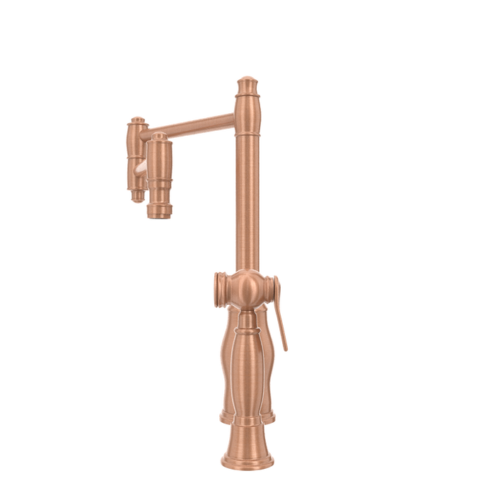 One-Handle Copper Pot Filler Kitchen Faucet with Side Sprayer - AK96918P2