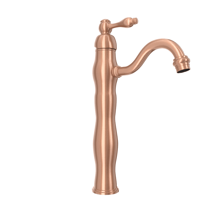 One-Handle Copper Bathroom Vessel Faucet - AK40118A-C