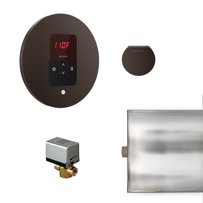 Mr. Steam Basic Butler Steam Shower Control Package with iTempo Control and Aroma Designer SteamHead