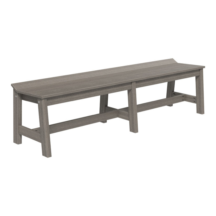 LuxCraft Café Dining Bench 72"