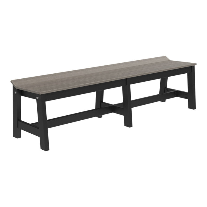 LuxCraft Café Dining Bench 72"