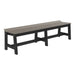 LuxCraft Café Dining Bench 72"