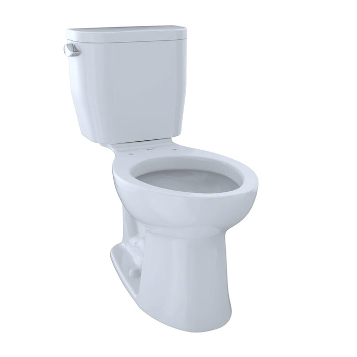 Toto Entrada Close Coupled Elongated Toilet 1.28GPF, E-Max Flush CST244EF#01