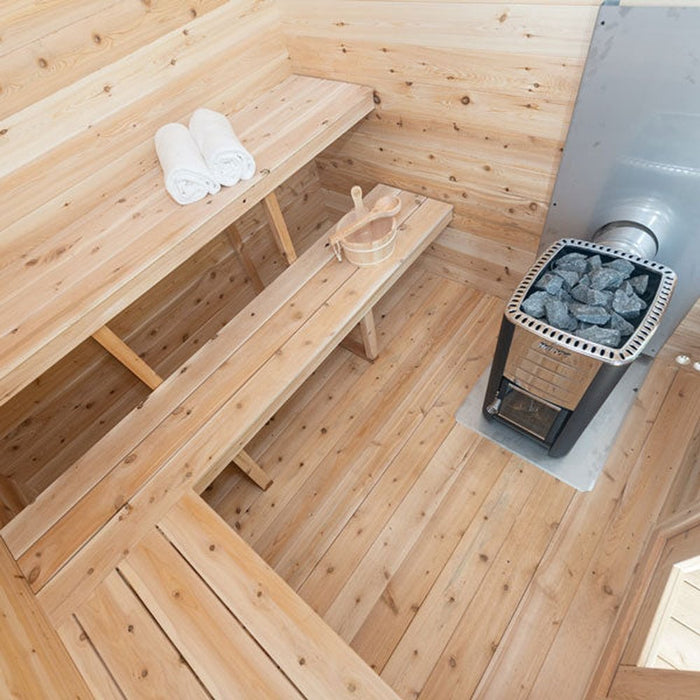 Canadian Timber by Dundalk Leisurecraft Georgian Cabin Sauna (Heaters and acccesories sold separately)