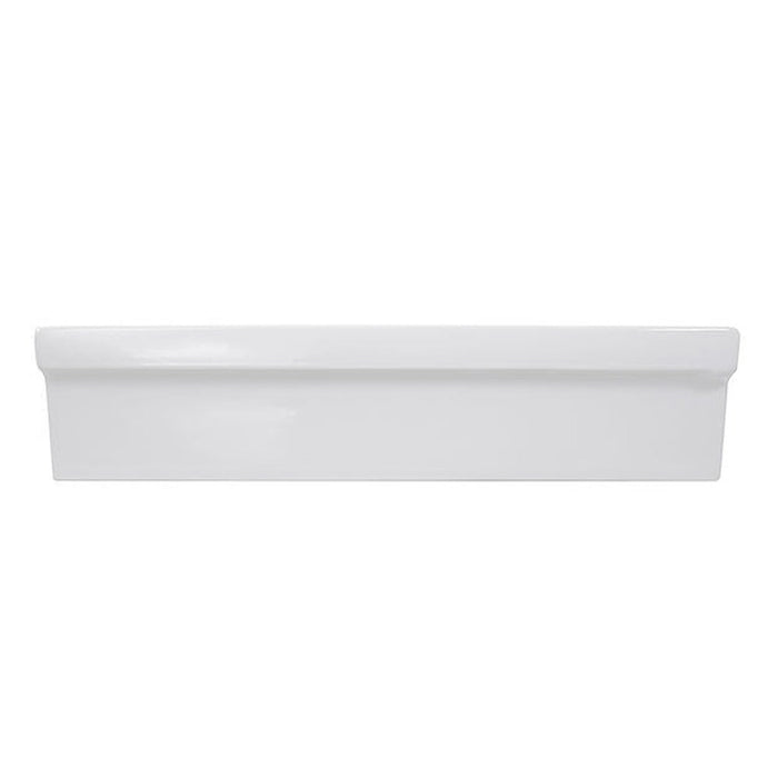 Brant Point Collection Nantucket Sinks Rectangle White Fireclay Vessel Sink Canal35-90