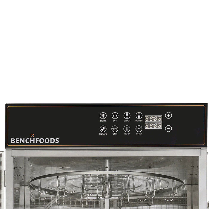 BenchFoods 116RCUD - Vertical Rotisserie & Biltong Maker - 2 Zone / 116 Hook