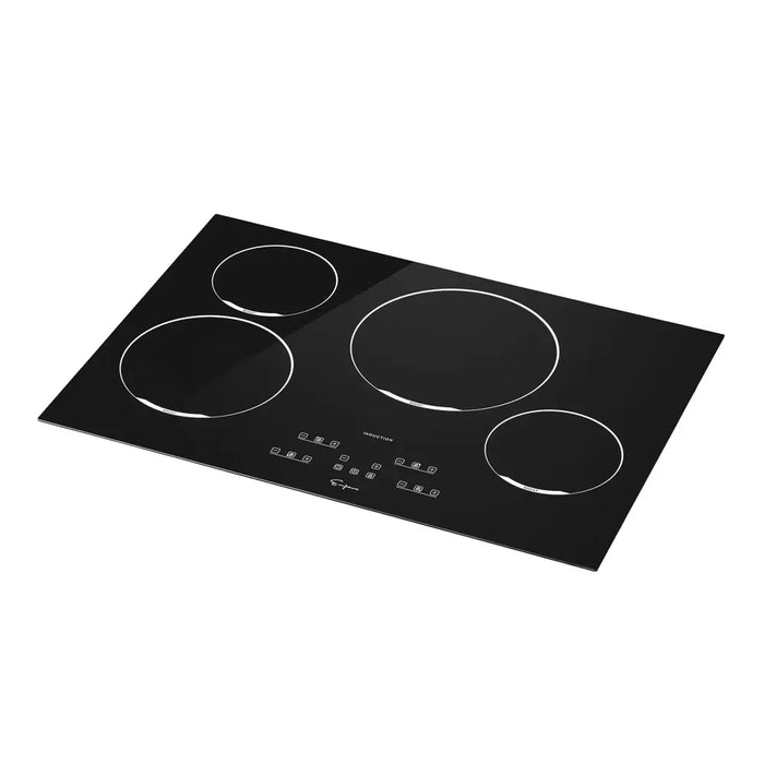 Empava 30EC02 30 Inch 4 Elements Black Induction Cooktop