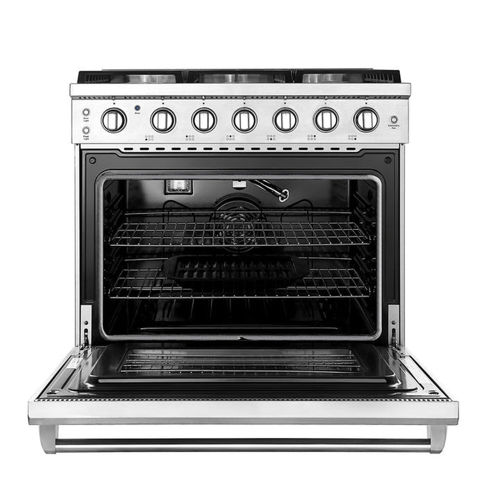 Empava 36GR11 36 in. Pro-Style Slide-in Single Oven Gas Range