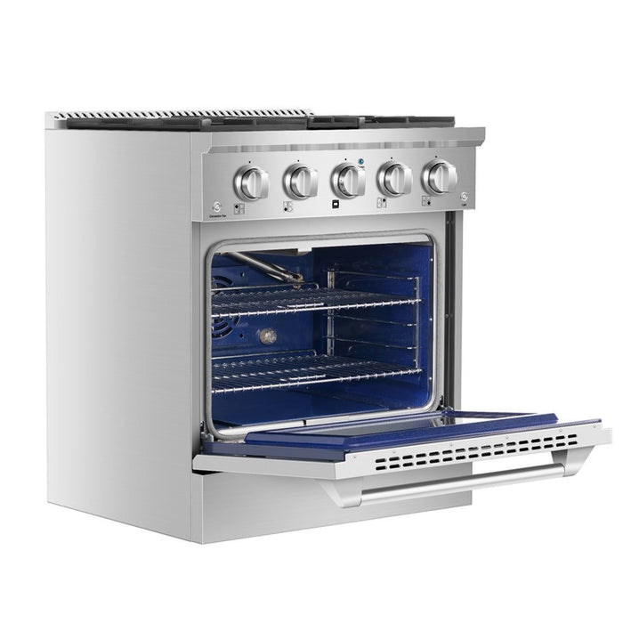 Empava 30GR07 30 in. Pro-Style Slide-In Single Oven Gas Range