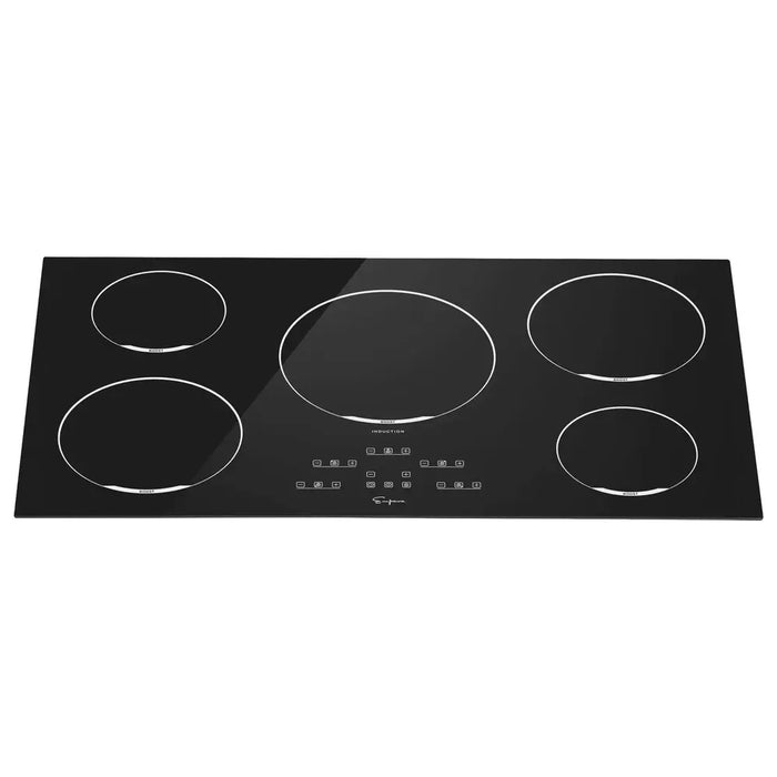 Empava 36EC01 36 Inch 5 Elements Black Induction Cooktop