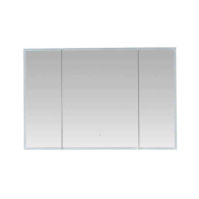 Aquadom Edge Royale 48x32 LED Lighted Triple Door Medicine Cabinet