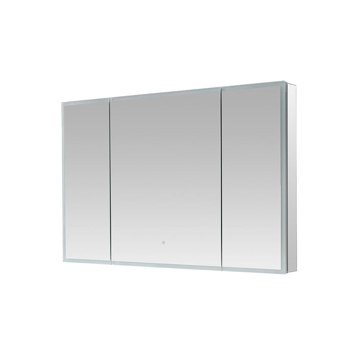 Aquadom Edge Royale 48x32 LED Lighted Triple Door Medicine Cabinet