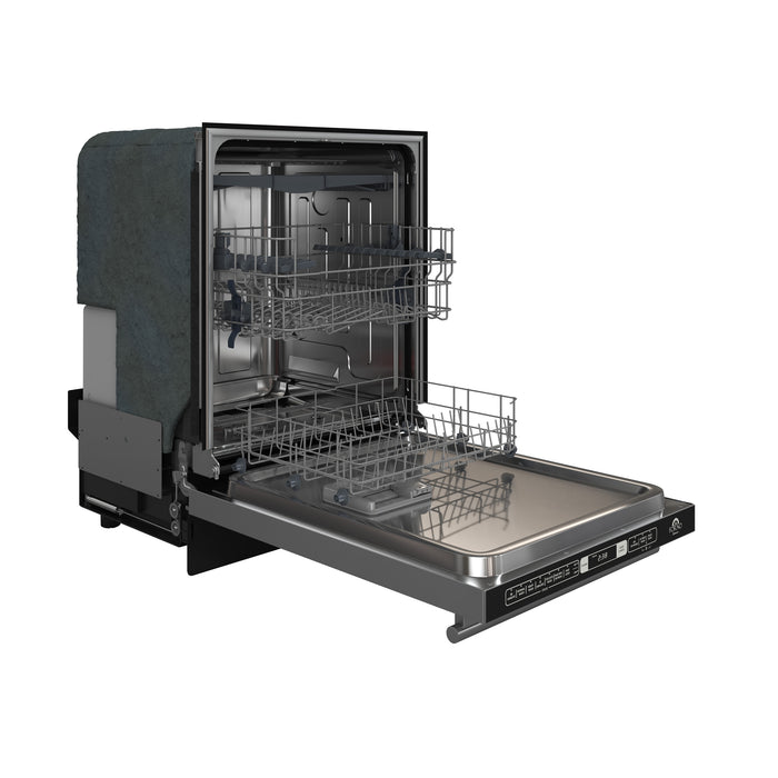 Forno Romano 24-Inch Built-In Dishwasher, Stainless Steel Finish, Stainless Steel Tub, 49 dBA, Energy Star Certified