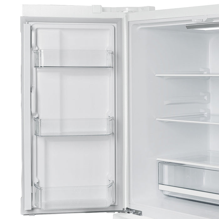 Forno Moena Espresso 36-Inch White French Door Refrigerator, 19.2 Cu. Ft., Frost-Free, Automatic Ice Maker, ENERGY STAR Certified