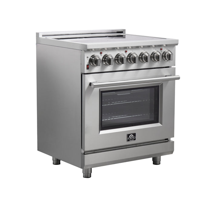 Forno Massimo 30-Inch Freestanding Electric Range, True Convection Oven