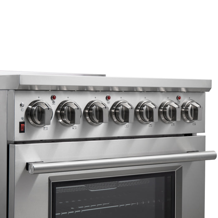 Forno Massimo 30-Inch Freestanding Electric Range, True Convection Oven