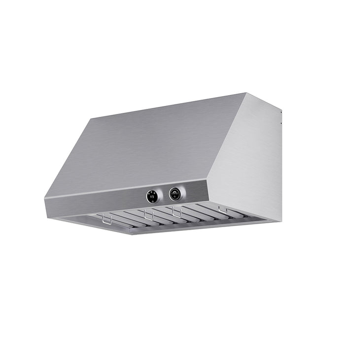 Forno Biagio 30-Inch Wall Mounted Range Hood, Stainless Steel, Heavy Duty