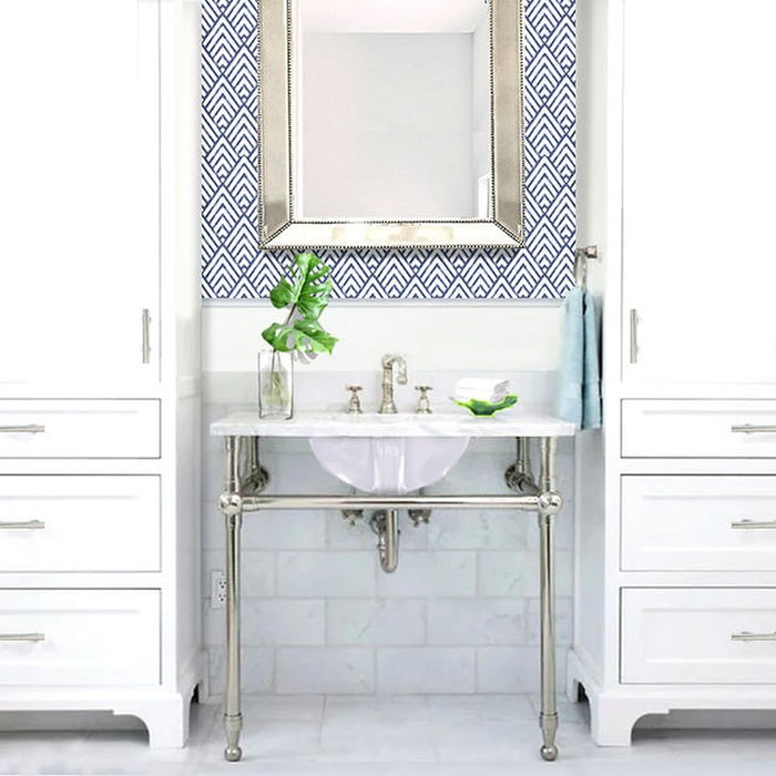 Great Point Collection Nantucket Sinks 15 Inch x 12 Inch Glazed Bottom Undermount GB-15x12-W Oval Ceramic Sink In White