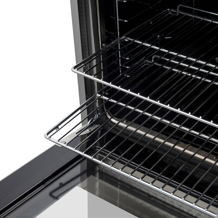 FORNO Giovanni 30-inch Gas Range Stainless Steel, 5 Burners 67,000 BTU, 4.32 cu.ft. Convection Oven