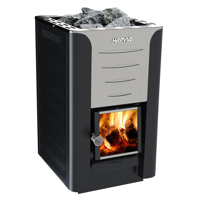 Harvia PRO Series 24kW Wood Stove Sauna Heater