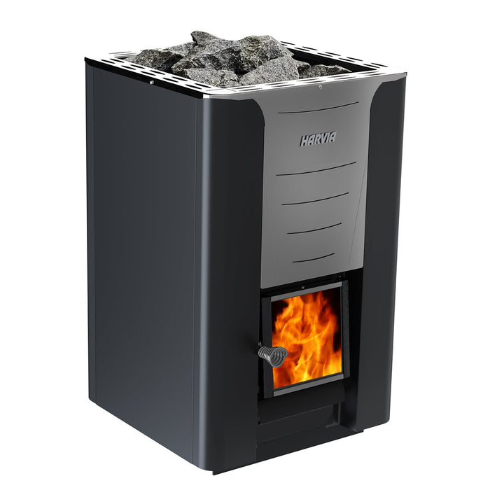 Harvia PRO Series 31kW Wood Stove Sauna Heater