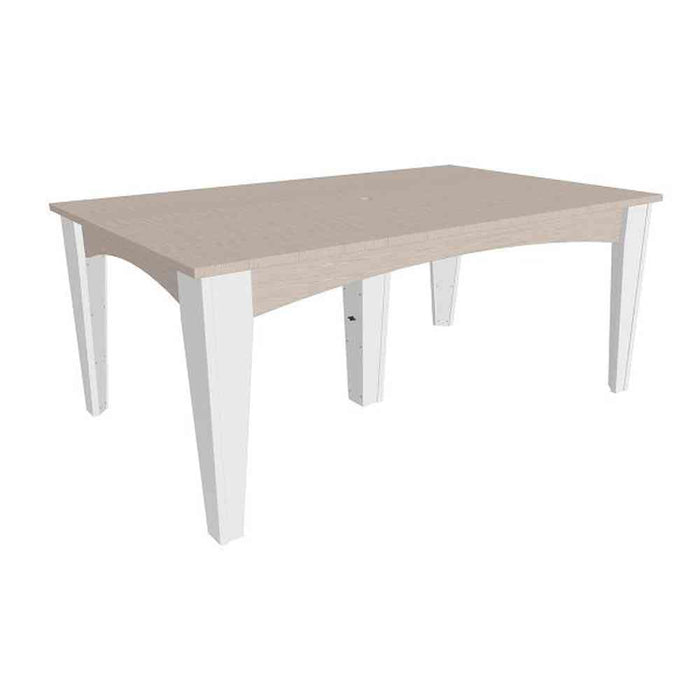 LuxCraft Island Dining Table 44" x 72" Rectangular