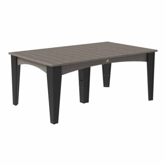 LuxCraft Island Dining Table 44" x 72" Rectangular