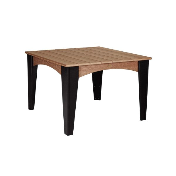 LuxCraft Island Dining Table 44" Square
