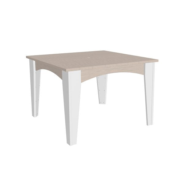 LuxCraft Island Dining Table 44" Square