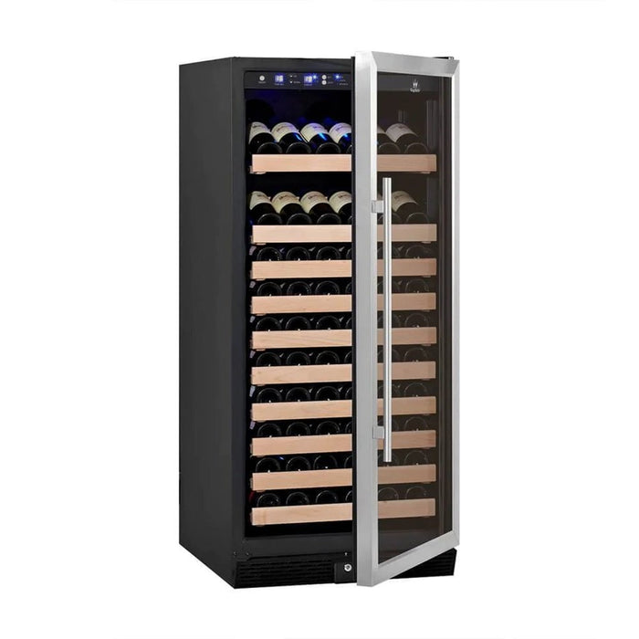 Kingsbottle KBU100WX 100 Bottle Kitchen Wine Refrigerator Freestanding - Left