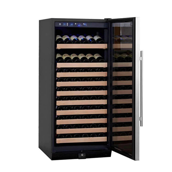 Kingsbottle KBU100WX 100 Bottle Kitchen Wine Refrigerator Freestanding - Right