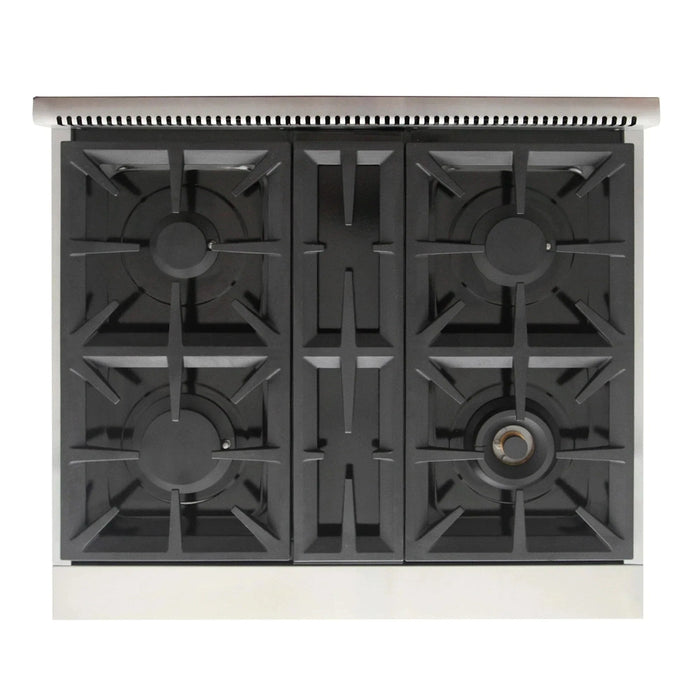 Kucht Professional 30-Inch 4.2 cu. ft. Propane Gas Range in Stainless Steel with True Simmer Burners (KFX3000X/LP-S)