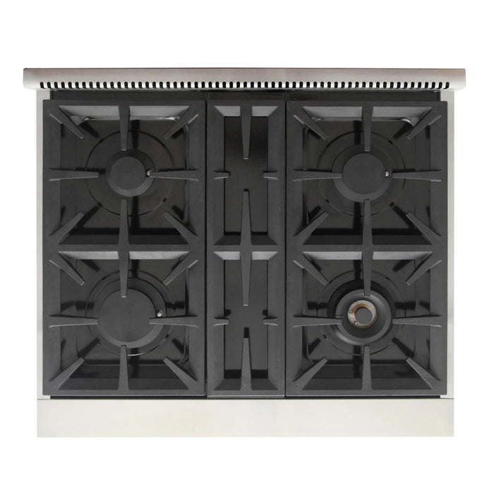 Kucht Professional 30-Inch 4.2 cu. ft. Propane Gas Range in Light Blue with True Simmer Burners (KFX3000X/LP-LB)