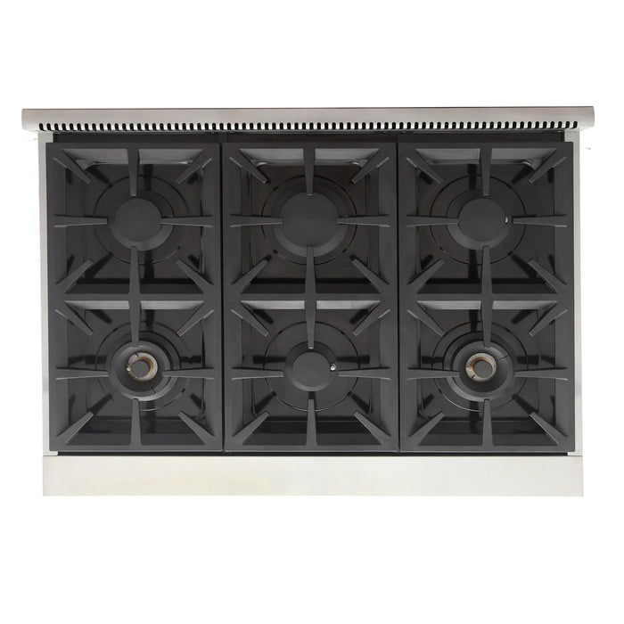 Kucht Professional 36-Inch 5.2 cu. ft. Gas Range in Light Blue with True Simmer Burners (KFX3600X-LB)