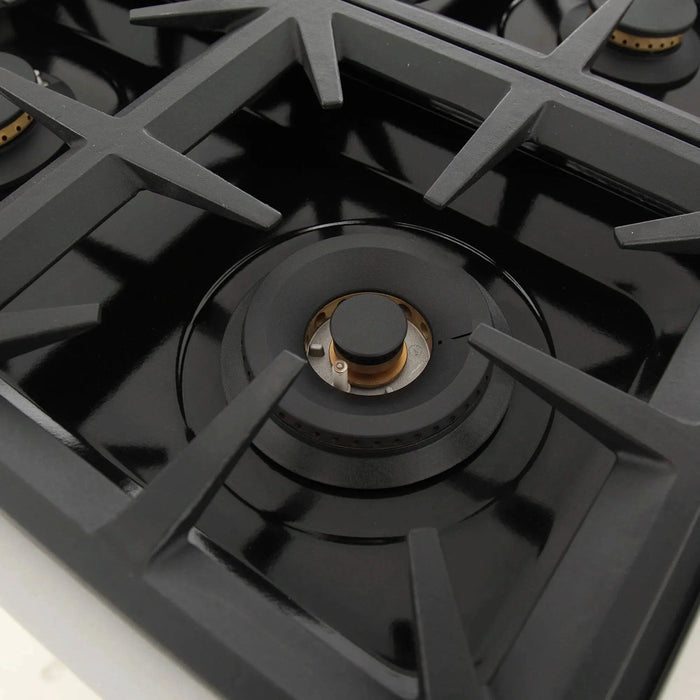 Kucht Professional 48-Inch 6.7 cu. ft. Gas Range in Stainless Steel with True Simmer Burners (KFX4800X-S)