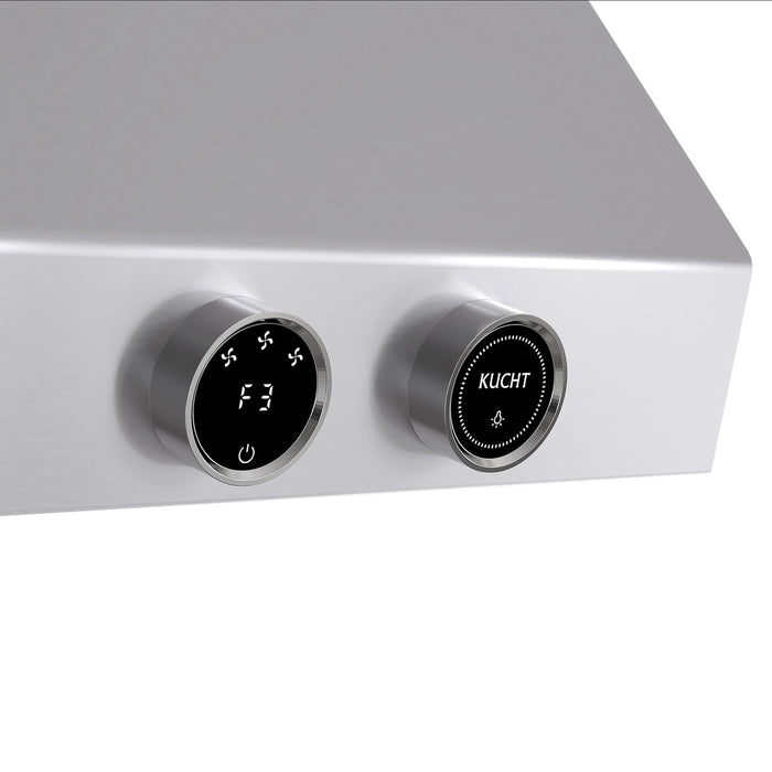 Kucht 30-Inch 900 CFM Ducted Wall Mout Range Hood in Stainless Steel (KRH300-SS-C)
