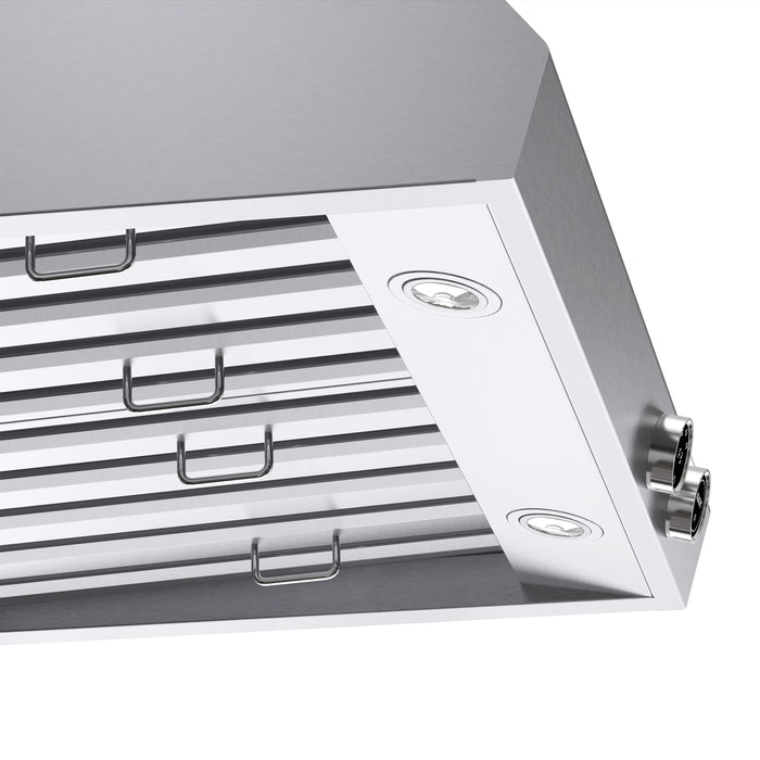 Kucht 30-Inch 900 CFM Ducted Wall Mout Range Hood in Stainless Steel (KRH300-SS-C)