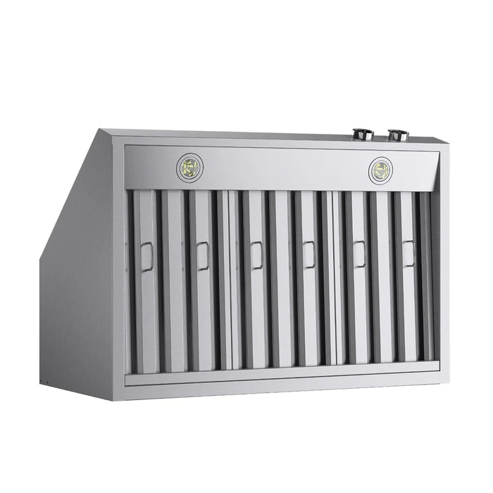 Kucht 36-Inch 900 CFM Under Cabinet Range Hood in Stainless Steel (KRH360-SS)
