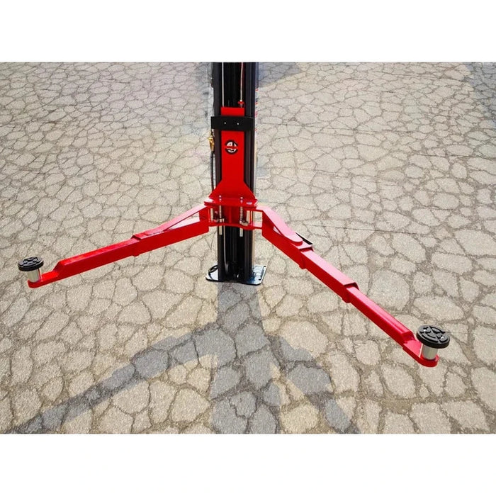 Katool 11,000lbs Asymmetrical 2 Post Lift | KT-AS110D