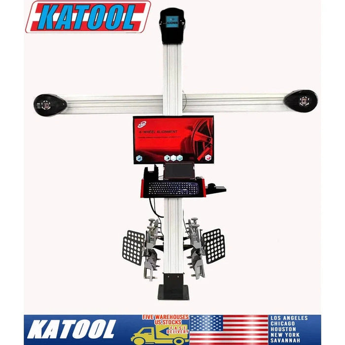 Katool Wheel Alignment Machine Works on 2 Post & Scissor Lift | KT-AV6