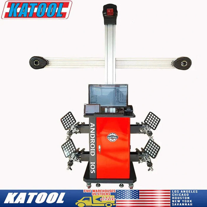 Katool Wheel Alignment Machine Full-Automatic Works on 2 Post & Scissor Lift | KT-AV9