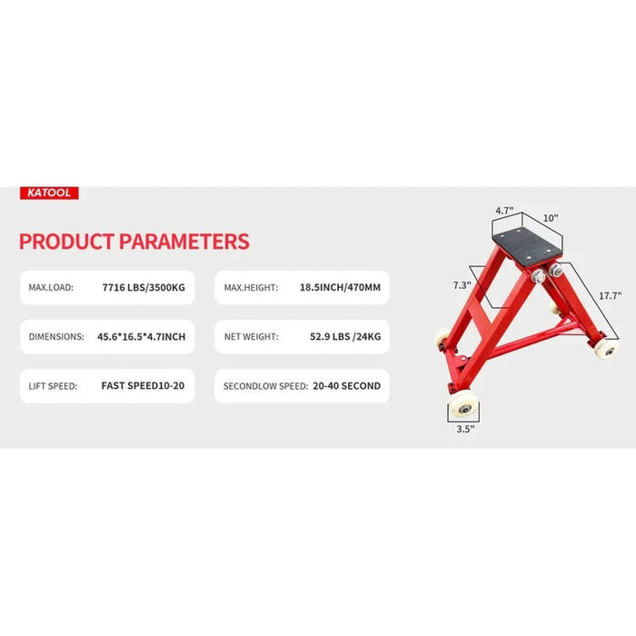 Katool Mini Side Car Lift For Quick Tire Changing | KT-M3000