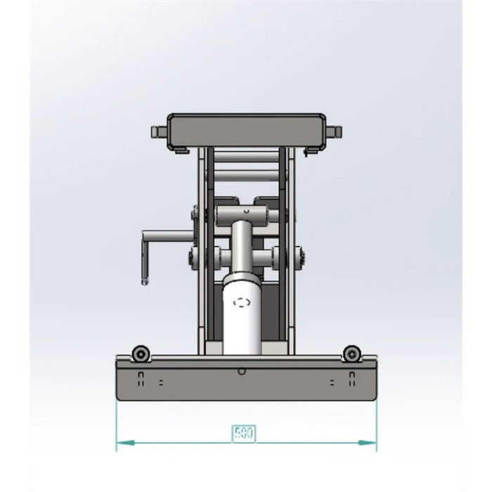 Katool KT-RJ50 Rolling Jack 5000 lbs Lifting Capacity (Fits T-4H110, KT-4H950, and KT-4H850)