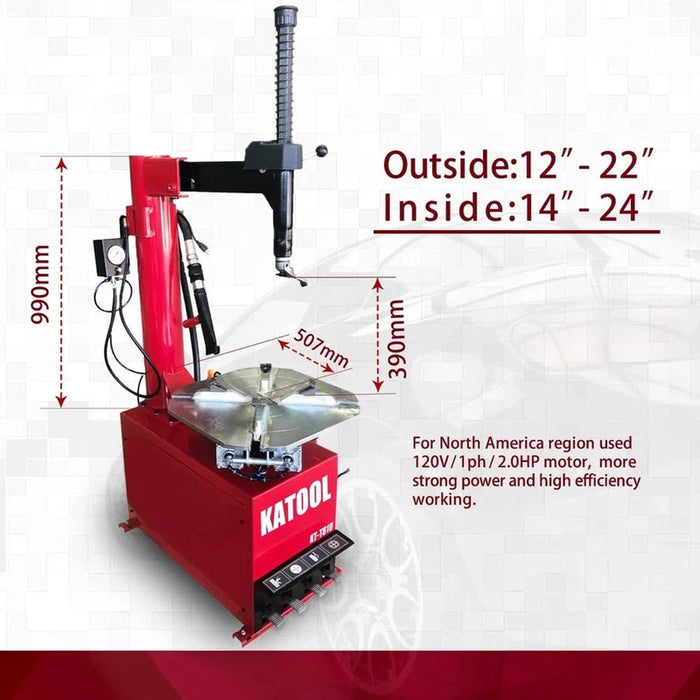 Katool Wheel Clamp Tire Changer Machine | KT-T810