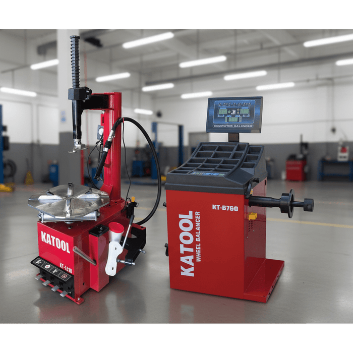 Katool Tire Changer KT810 & Wheel Balancer KT-B760 Combo