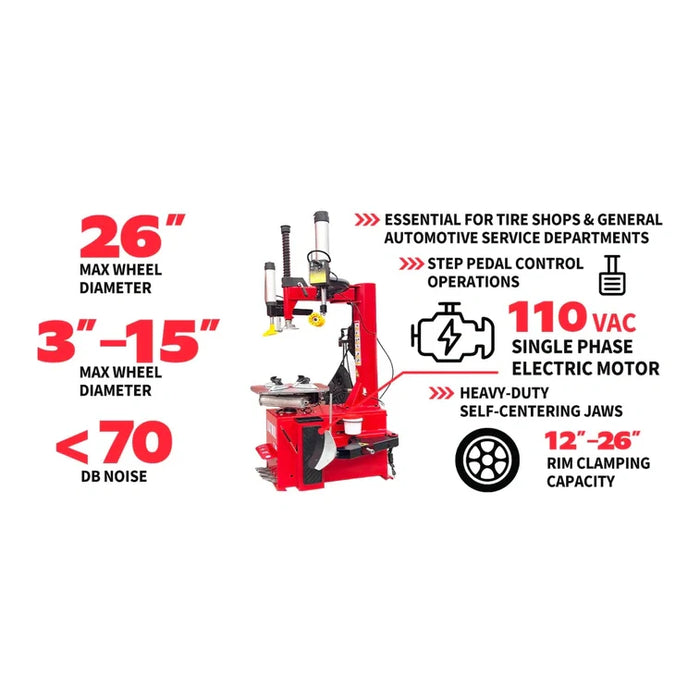 Katool Wheel Clamp Tire Changer Machine | KT-T830