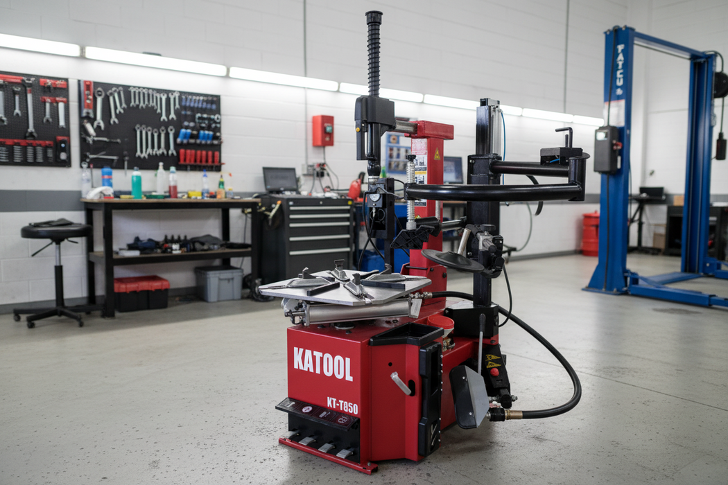 Katool Tilt-Arm Wheel Clamp Tire Changer Machine | KT-T850